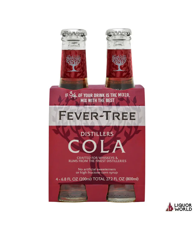 Fever Tree Non Alcoholic Distillers Cola 200ml (24 Pack) - Liquorworld