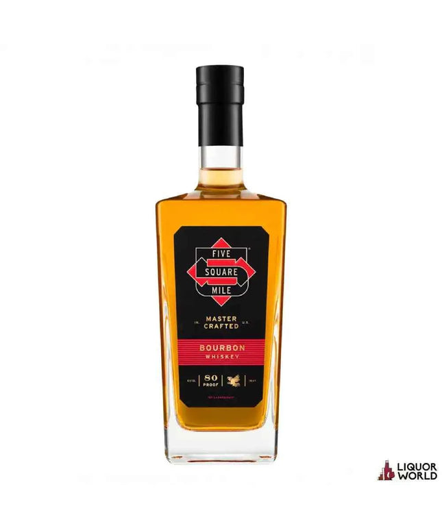 Five Square Mile Bourbon Whiskey 700ml