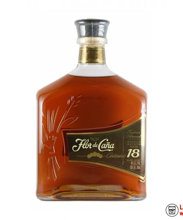 Flor De Cana 18 Year Old Centenario Rum 700ml - Liquorworld