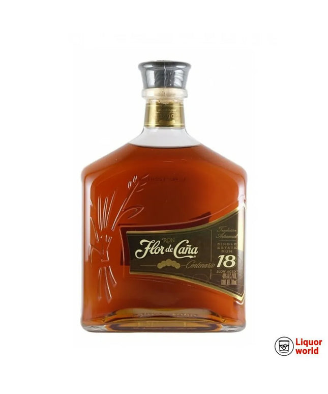 Flor De Cana 18 Year Old Centenario Rum 700ml - Liquorworld