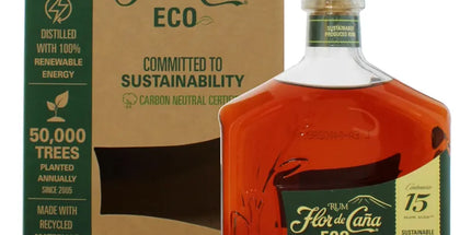 Flor De Cana Eco 15 Year Old Rum 700ml - Liquorworld