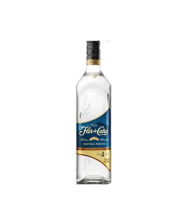 Flor de Cana Extra Seco 4 Year Old White Rum 700ml