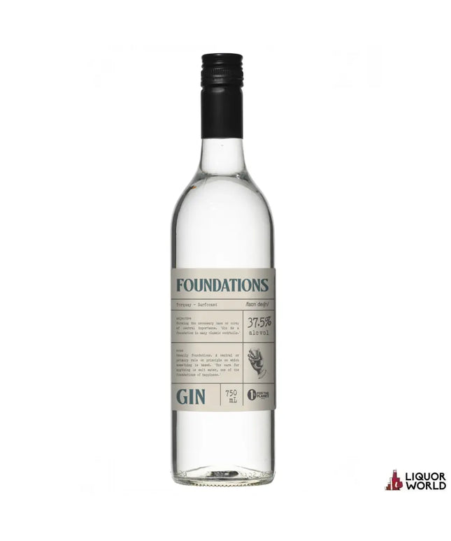 Foundations Dry Gin 750ml - Liquorworld