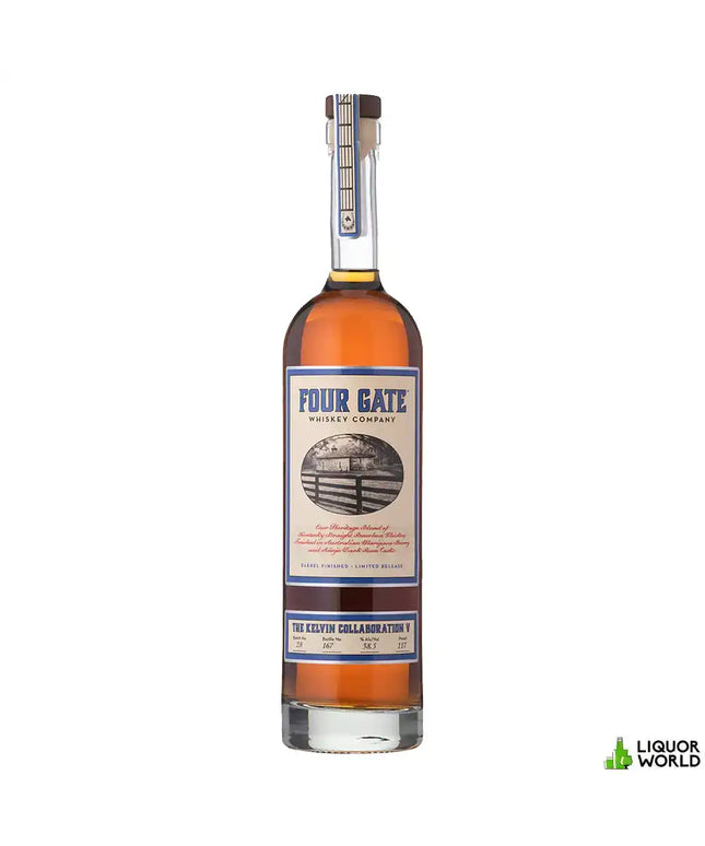 Four Gate The Kelvin Collaboration V Limited Release Barrel Proof Kentucky Straight Bourbon Whiskey 750mL