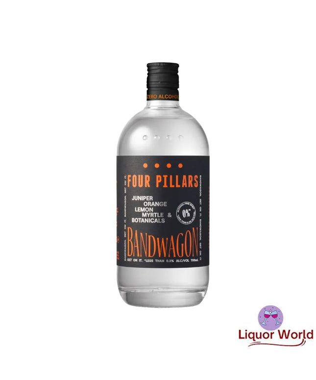 Four Pillars Bandwagon Rare Dry Non Alcoholic Gin 700ml - Liquorworld