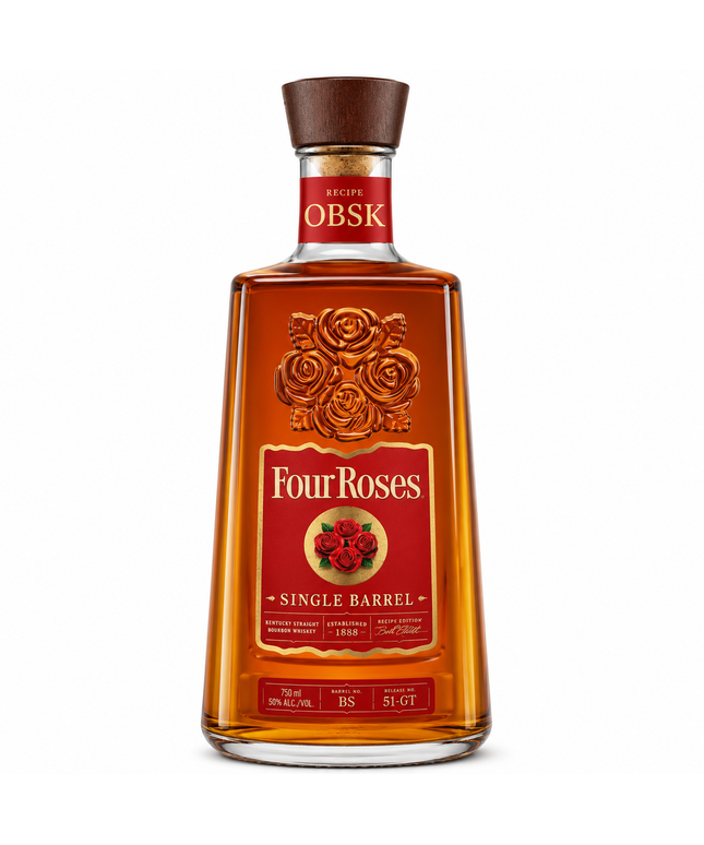 Four Roses Single Barrel OBSK Limited Edition Kentucky Straight Bourbon Whiskey 750mL