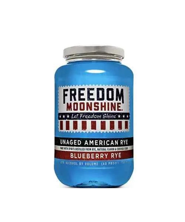Freedom Moonshine Blueberry Rye 750ml