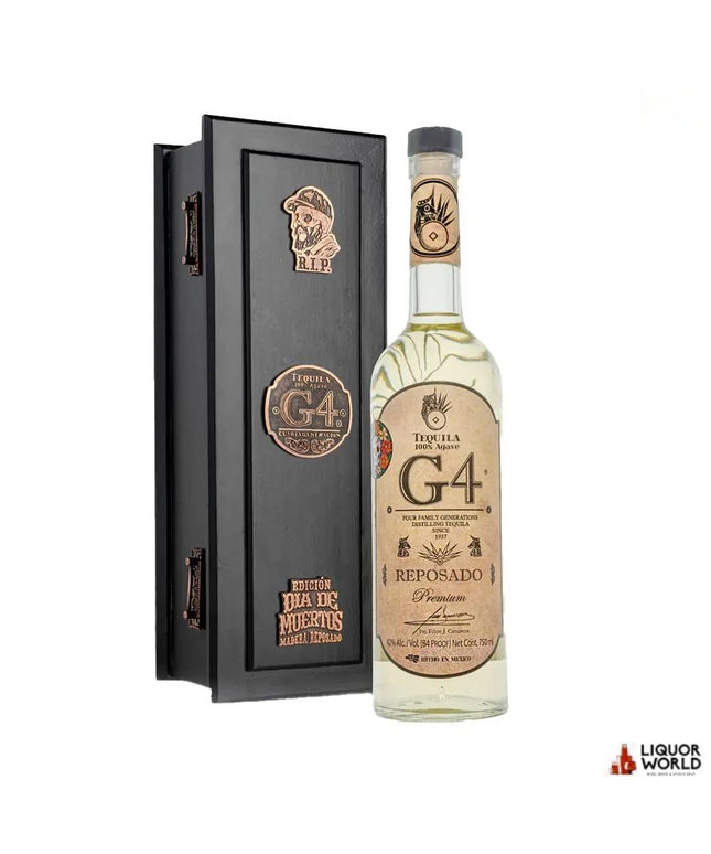 G4 Reposado Dia De Muertos Single Barrel Tequila 750ml
