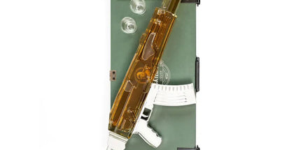 Gatling Liquor AK-47 Whiskey + 3 Shot Glasses 700mL - Liquorworld