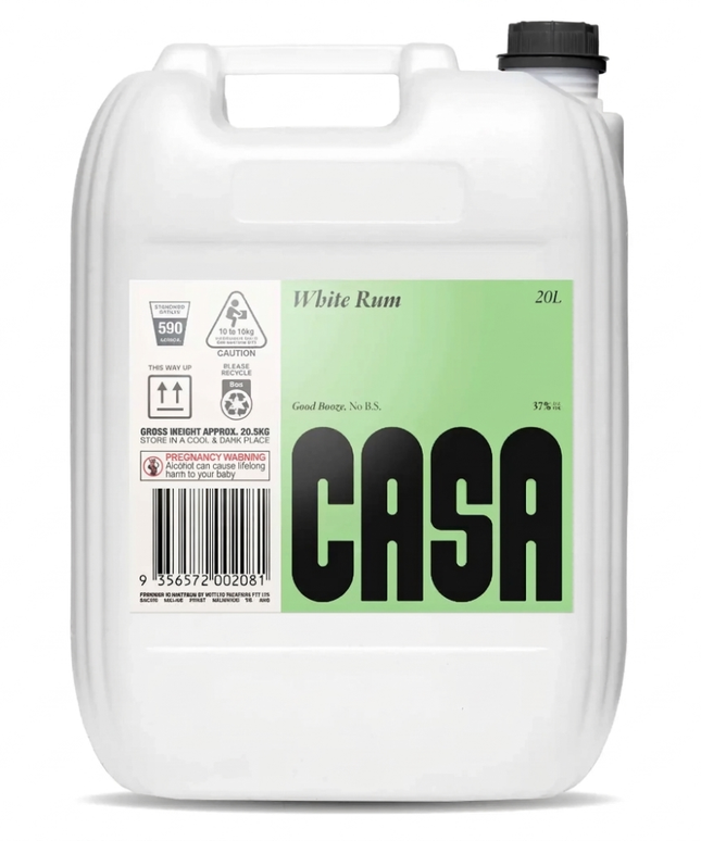 Casa Spirits White Rum 20 Lt