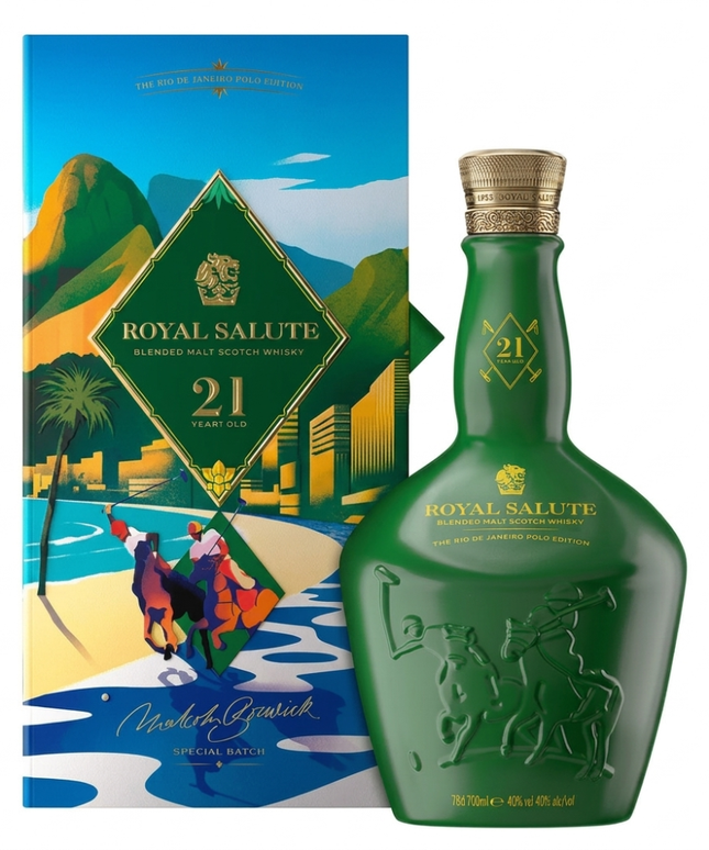 Royal Salute 21 Year Old Rio de Janeiro Polo Edition Blended Scotch Whisky 700mL