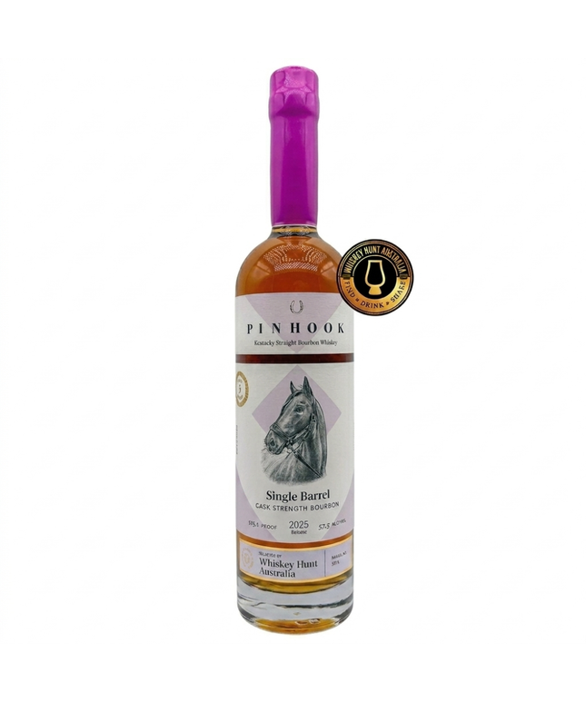 Pinhook 5 Year Old WHA Single Barrel Cask Strength Kentucky Straight Bourbon Whiskey 750mL