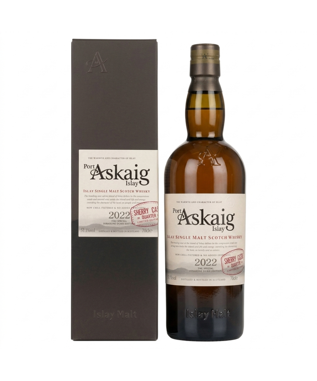 Port Askaig Islay Sherry Quarter Cask Dihaoine Edition + Gift Box 700ml