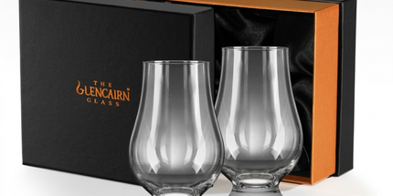 Glencairn, Solid Presentation Box with 2 Original Whisky Glasses