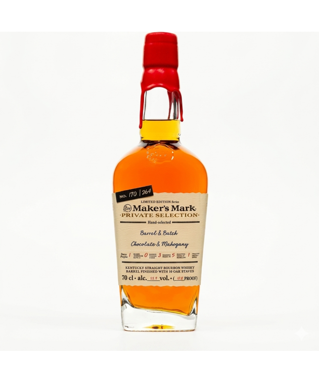 Maker's Mark Private Select Chocolate and Mahogany Bourbon 700ml