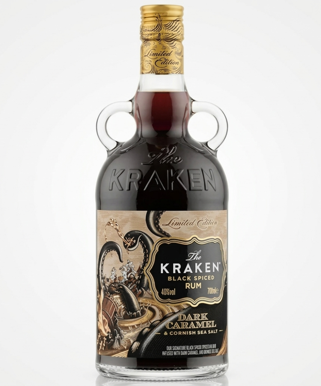 Kraken Black Caramel & Seasalt 700ml