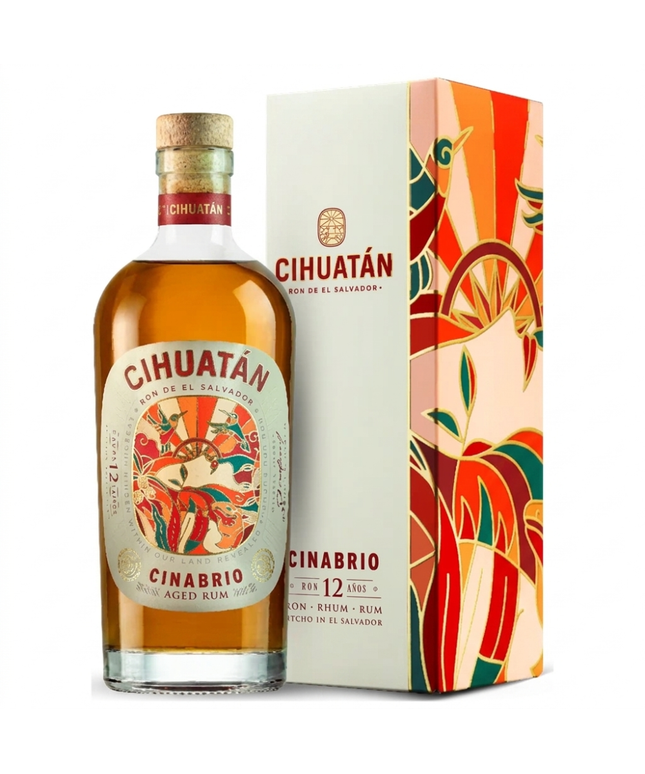Cihuatan Cinabrio 12 Year Old Rum 700ml