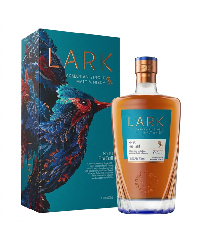 Lark Fire Trail No. 151 Port & Sherry Cask Single Malt Australian Whisky 700mL