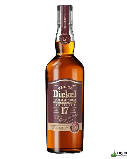 George Dickel 17 Year Old Reserve Cask Strength Tennessee Whisky 750mL