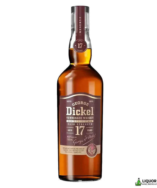 George Dickel 17 Year Old Reserve Cask Strength Tennessee Whisky 750mL