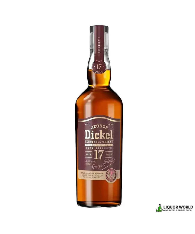 George Dickel 17 Year Old Reserve Cask Strength Tennessee Whisky 750mL