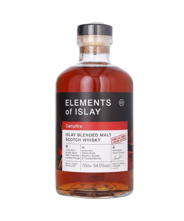 Elements of Islay, Campfire Blended Malt Scotch Whisky 700ml