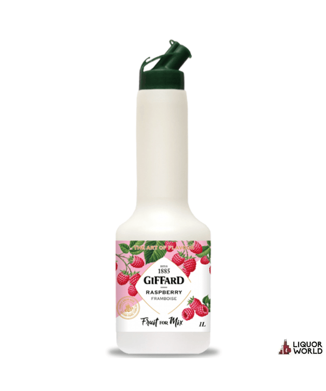 Giffard Fruit Puree Raspberry 1Lt - Liquorworld