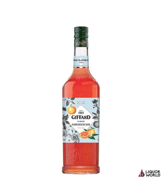 Giffard Pink Grapefruit Pamplemousse Syrup 1Lt - Liquorworld