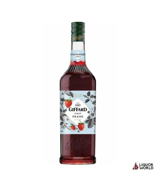 Giffard Strawberry Syrup 1Lt - Liquorworld