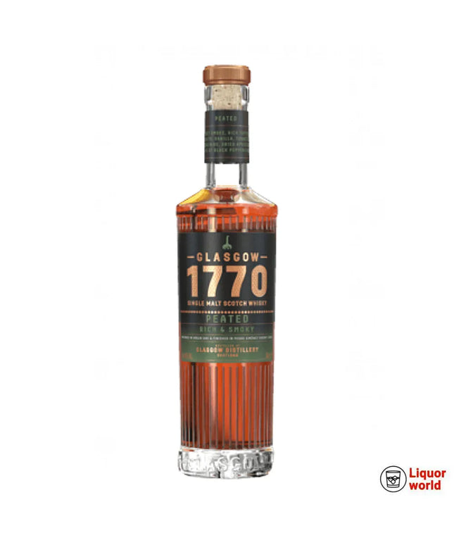 Glasgow 1770 Peated Single Malt Scotch Whisky 500ml - Liquorworld