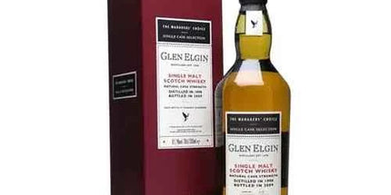 Glen Elgin Vintage 1998  Managers Choice Single Cask Cask Strength Single Malt Scotch Whisky 700ml