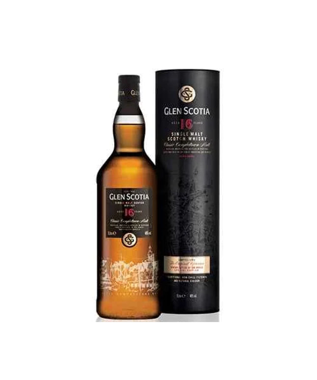 Glen Scotia 16 Year Old Single Malt Scotch Whisky 1000ml