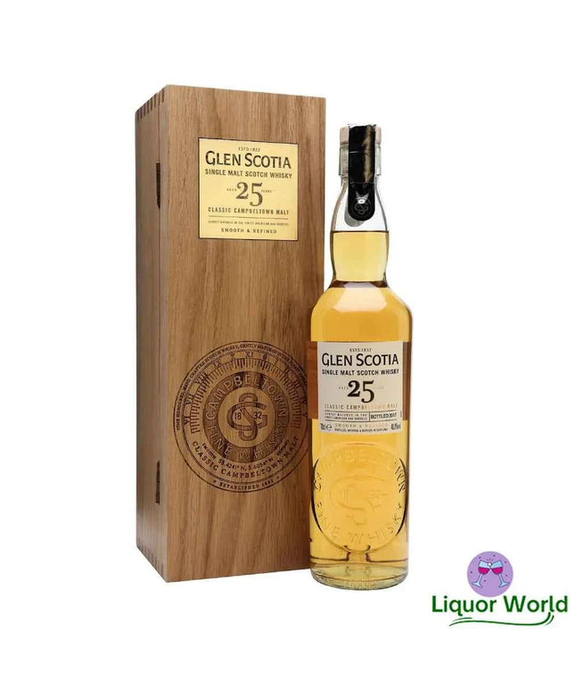 Glen Scotia 25 Year Old Single Malt Scotch Whisky 700mL