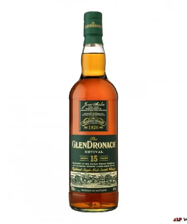GlenDronach 15 Year Old Revival Single Malt Scotch Whisky 700ml - Liquorworld