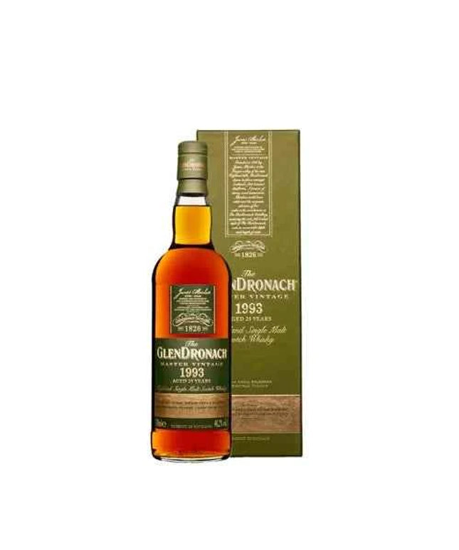 GlenDronach 25 Year Old 1993 Master Vintage Single Malt Scotch Whisky 700ml
