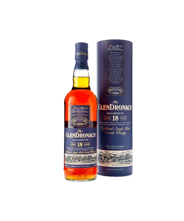 GlenDronach Allardice 18 Year Old Single Malt Scotch Whisky 700ml - Liquorworld