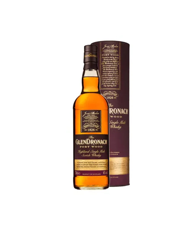 GlenDronach Port Wood Finish Single Malt Scotch Whisky 700ml - Liquorworld