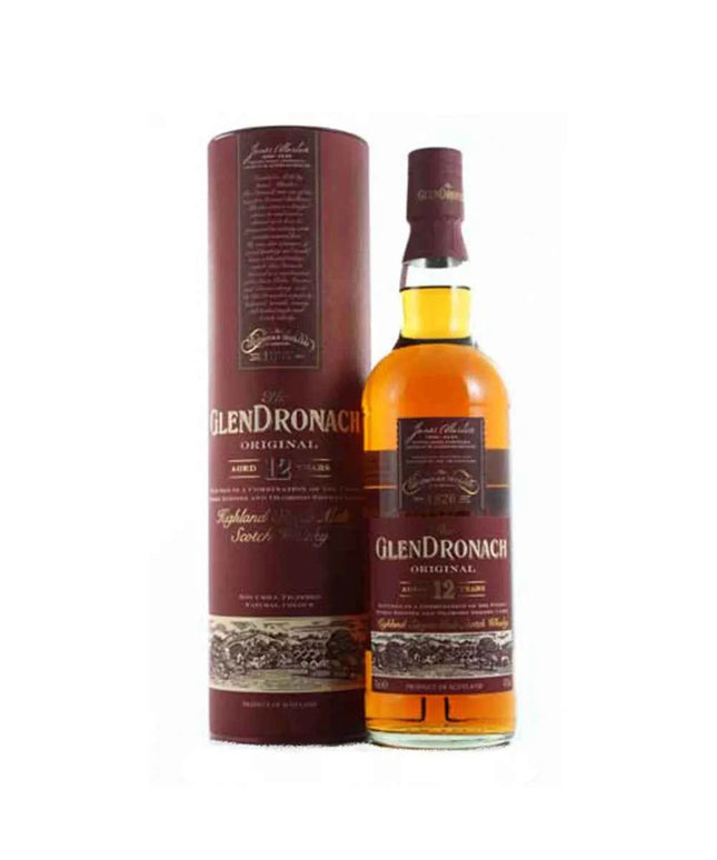 Glendronach Original 12  Single Malt Scotch Whisky 700mL