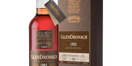 GlenDronach 29 Year Old 1993 Pedro Ximénez Puncheon #5820 Cask Strength Single Malt Scotch Whisky 700mL