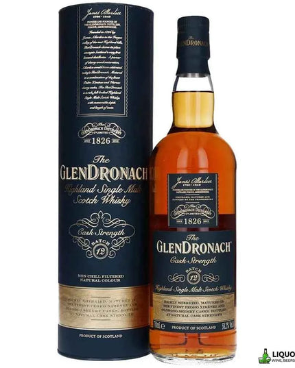 GlenDronach Cask Strength Batch 12 Single Malt Scotch Whisky 700mL