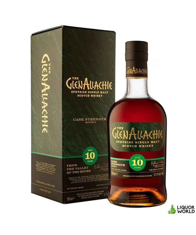 Glenallachie 10 Year Old Cask Strength Batch #8 Single Malt Scotch Whisky 700mL - Liquorworld