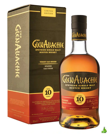 Glenallachie 10 Year Old Spanish Virgin Oak Single Malt Scotch Whisky 700mL - Liquorworld