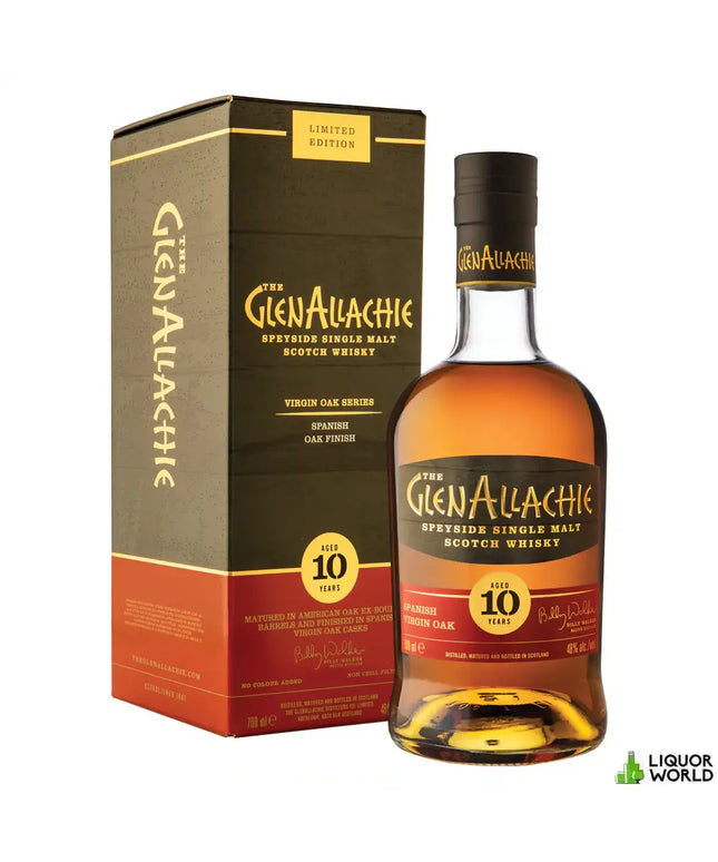 Glenallachie 10 Year Old Spanish Virgin Oak Single Malt Scotch Whisky 700mL - Liquorworld