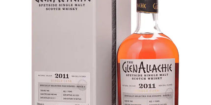 Glenallachie 11 Year Old 2011 Single Cask Ruby Port Pipe Cask Strength Single Malt Scotch Whisky 700mL - Liquorworld