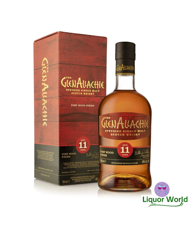 Glenallachie 11 Year Old Port Wood Finish Single Malt Scotch Whisky 700mL - Liquorworld