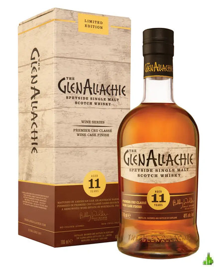 Glenallachie 11 Year Old Premier Cru Classé Wine Cask Finish Single Malt Scotch Whisky 700mL