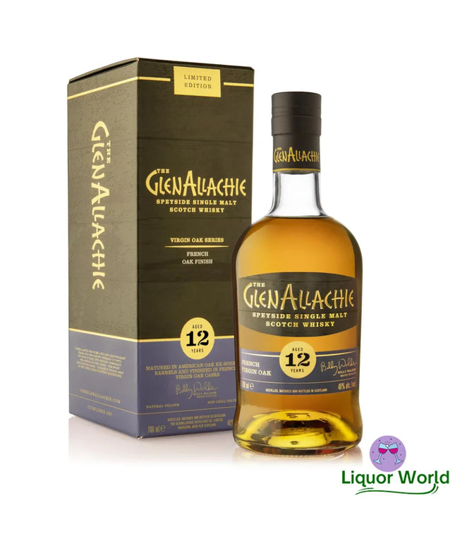 Glenallachie 12 Year Old French Virgin Oak Single Malt Scotch Whisky 700mL - Liquorworld