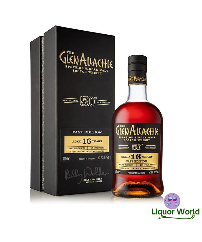 Glenallachie 16 Year Old Billy Walker 50th Anniversary Past Edition Single Malt Scotch Whisky 700mL - Liquorworld
