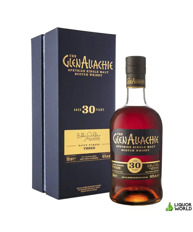 Glenallachie 30 Year Old Batch 3 Cask Strength Single Malt Scotch Whisky 700mL - Liquorworld
