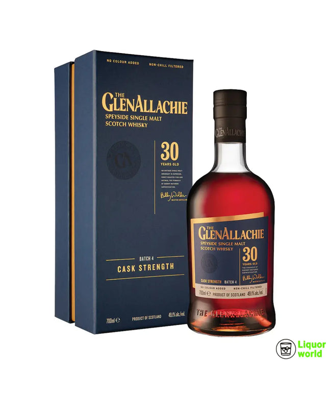 Glenallachie 30 Year Old Batch 4 Cask Strength Single Malt Scotch Whisky 700mL